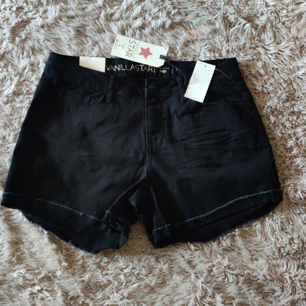 Women's black shorts